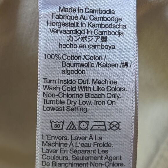 MADEWELL Denim Square Neck Sleeveless Mini Dress in Tile White sz 10 NWT - Picture 13 of 15